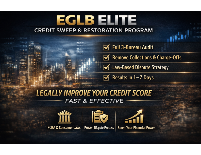EGLB Elite Credit Sweep & Restoration Program